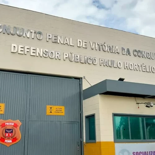 Preso acusado de homicídio é encontrado morto em cela no Conjunto Penal de Vitória da Conquista
