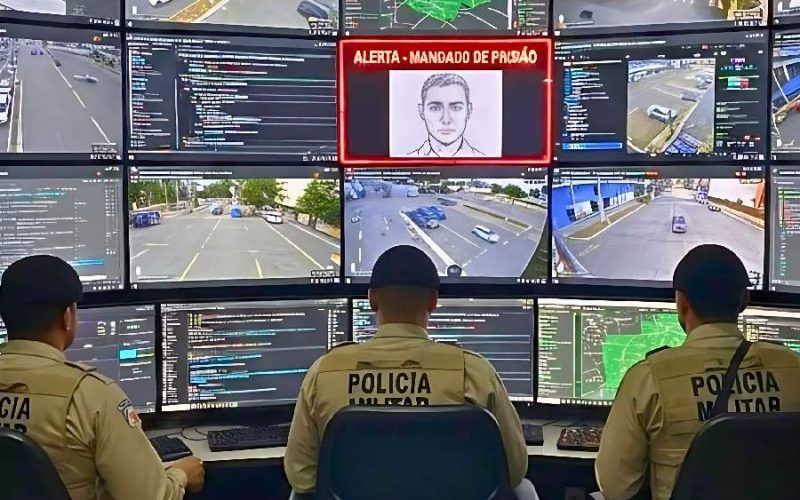 Reconhecimento facial indentifica foragido e PM prende suspeito no centro de Brumado