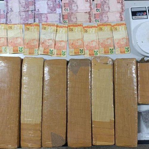 Rondesp prende jovem com quase 6 quilos de drogas durante ação noturna em Guanambi
