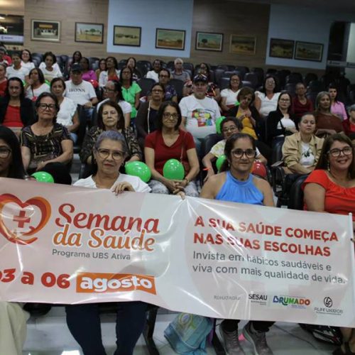 Semana Nacional da Saúde é aberta na Câmara de Brumado com foco na prevenção