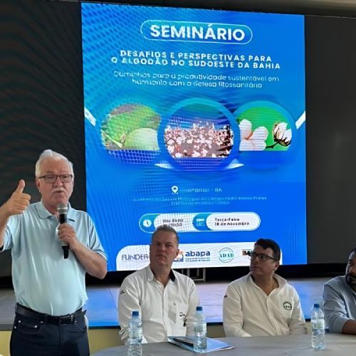 Seminário do Algodão movimenta Guanambi e reforça união entre ciência e produtores