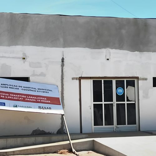 Vereador processa prefeito por abandono de obra em hospital de Sebastião Laranjeiras