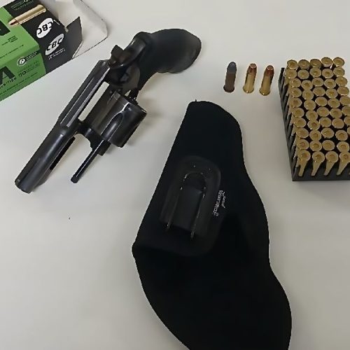 Denúncia de som alto termina com apreensão de arma e prisão em Ibiassucê