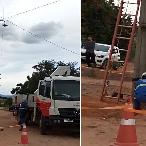 Transformador inadequado deixa moradores no escuro e expõe falhas da Coelba em Dom Basílio