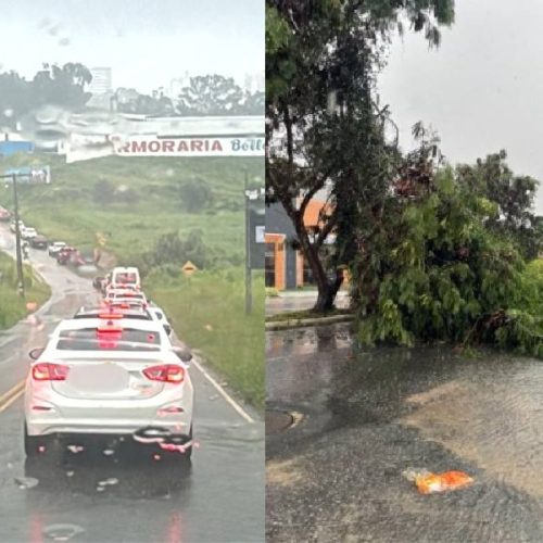 Vitória da Conquista suspende aulas na zona rural e alerta população sobre chuvas intensas