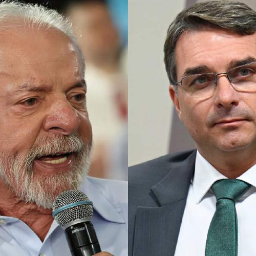 Pesquisa mostra Lula e Flávio Bolsonaro em empate técnico no 2º turno