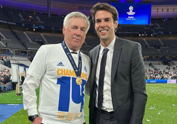 Kaká diz estar preparado para integrar comissão técnica de Ancelotti na Seleção Brasileira