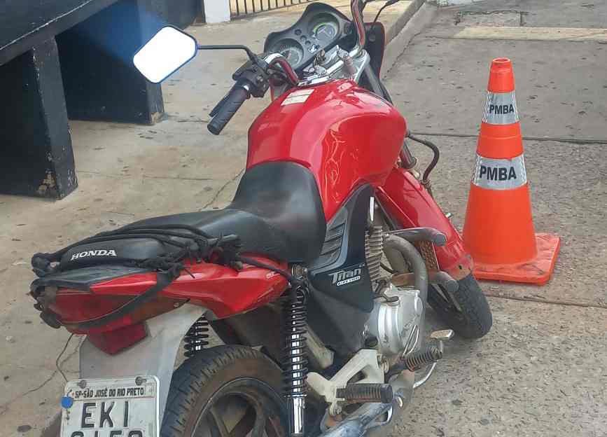 CIPRv apreende motocicleta com restrição de furto em Brumado