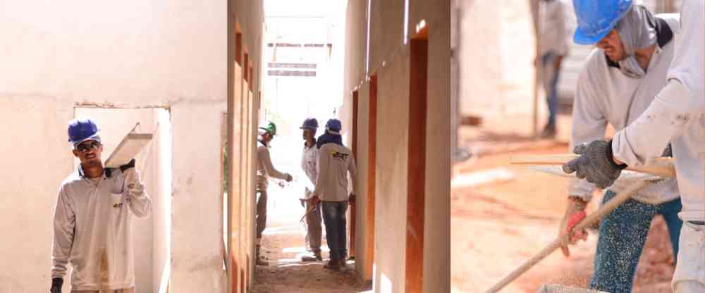 Obra da UBS do São Félix atinge 50% e reforça compromisso da gestão Fabrício Abrantes com saúde de qualidade