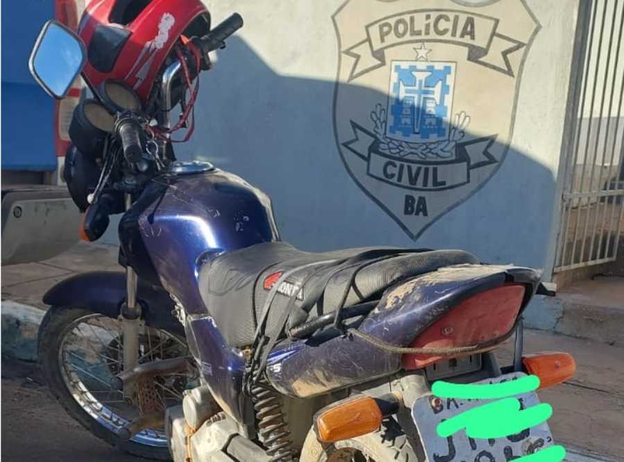 CIPR/Brumado recupera moto com restrição de furto em Tanhaçu