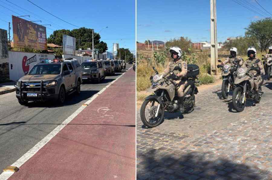 PM reforça patrulhamento em Guanambi com retorno da Operação Força Tática