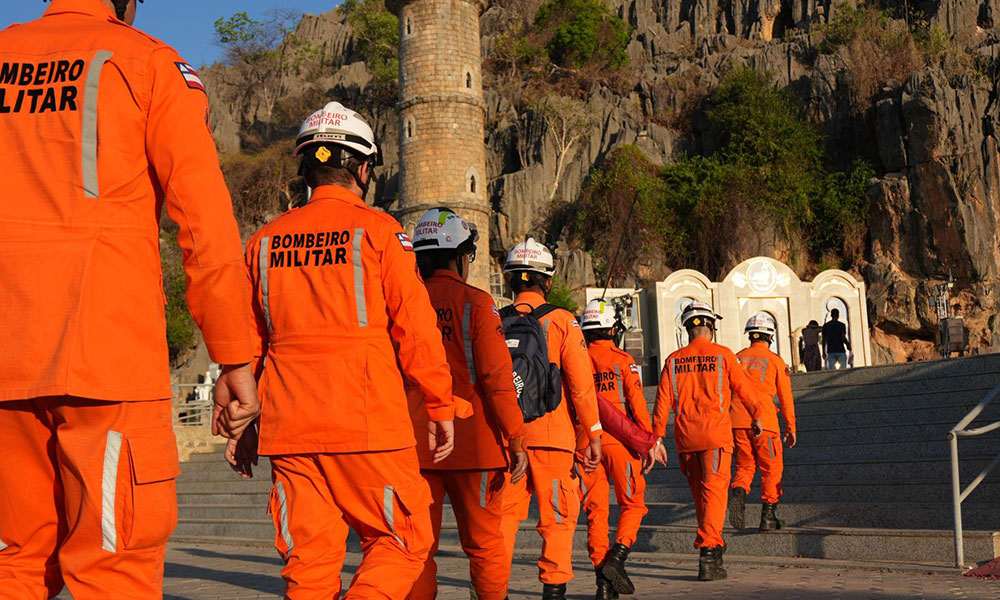 Bombeiros iniciam operação especial na Romaria da Soledade em Bom Jesus da Lapa