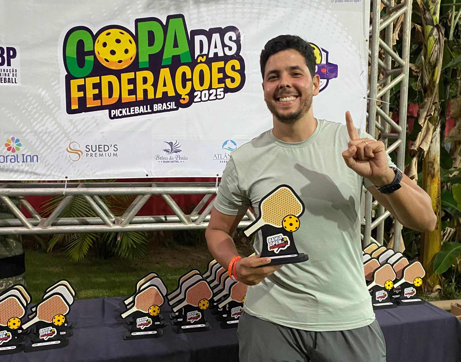 Brumado brilha no Bahia Open e conquista 7 troféus no Pickleball