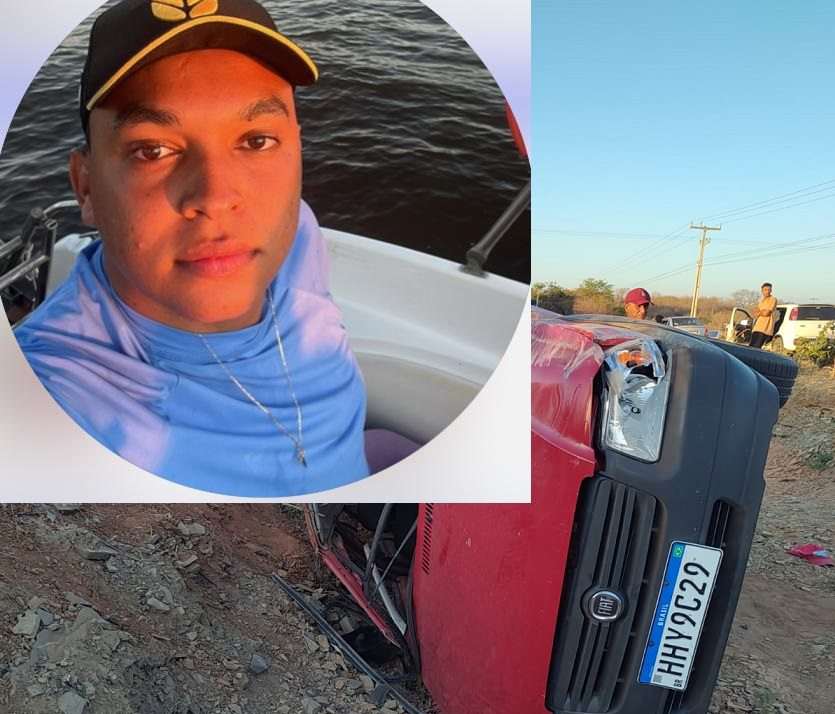 Jovem morre e outro fica ferido após capotamento na BR-342 em Malhada