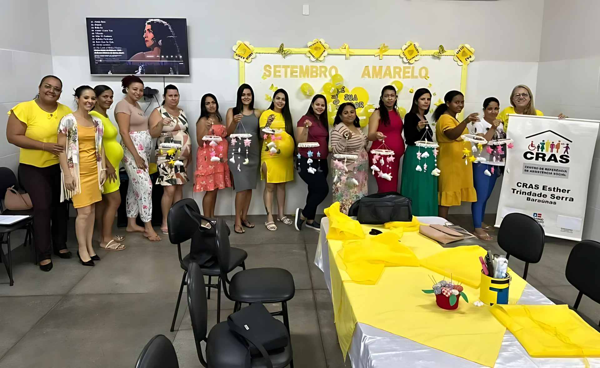 CRAS de Brumado transformam dor em diálogo durante campanha Setembro Amarelo