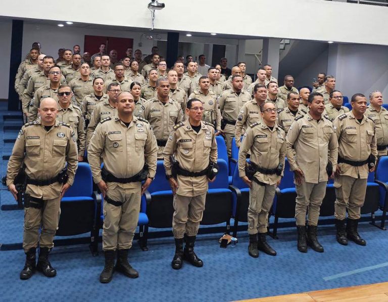 Comando do 24º BPM realiza parada geral e reforça disciplina e ética entre policiais em Brumado