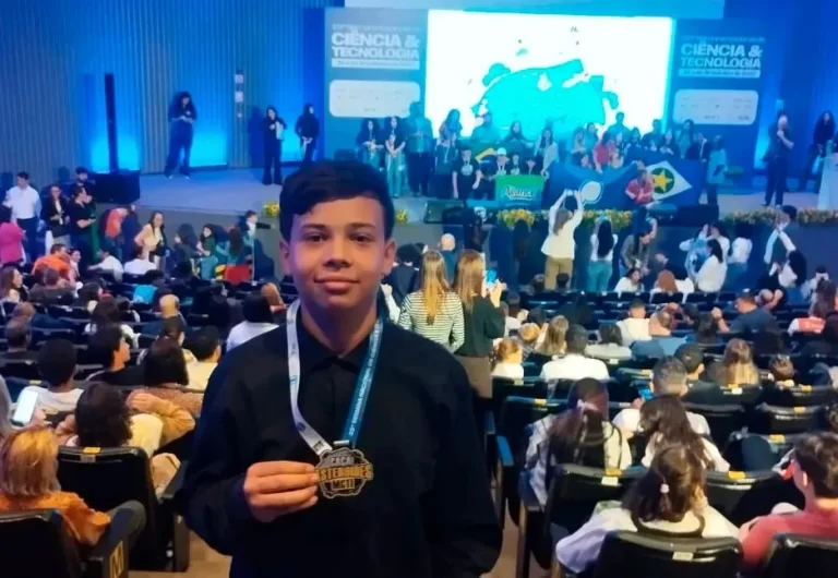 Estudante de Livramento recebe medalha da NASA em evento nacional de ciência