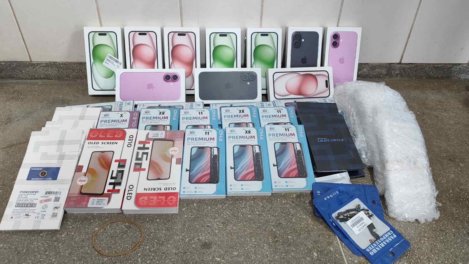 CIPRv/Brumado apreende carga de eletrônicos sem nota fiscal em ônibus na BR-030