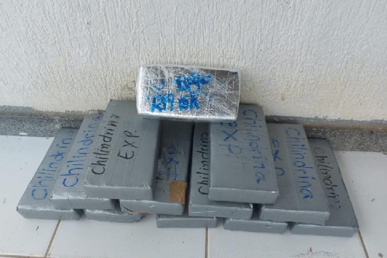 CIPRv/Brumado apreende drogas em ônibus na BA-263 durante fiscalização