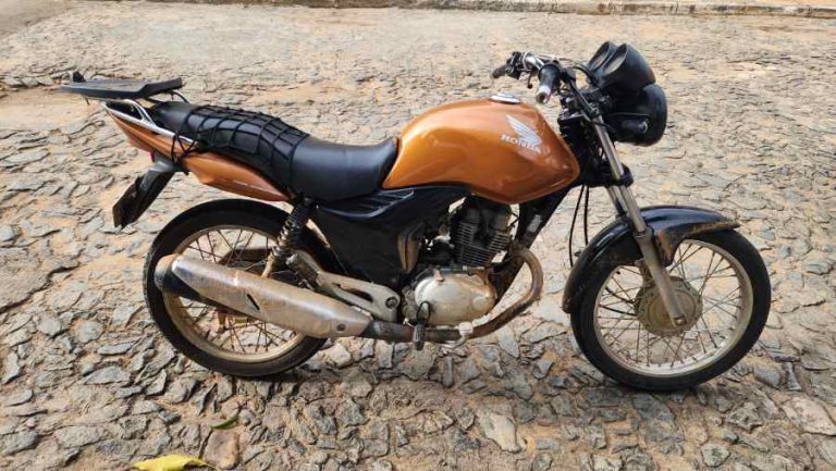 CIPRv/Brumado apreende motocicleta roubada em Condeúba