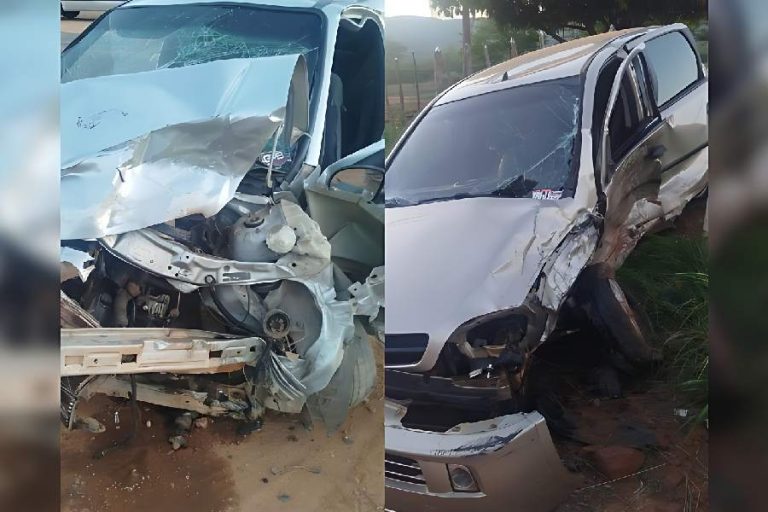 Colisão frontal entre carros deixa três feridos em Brumado