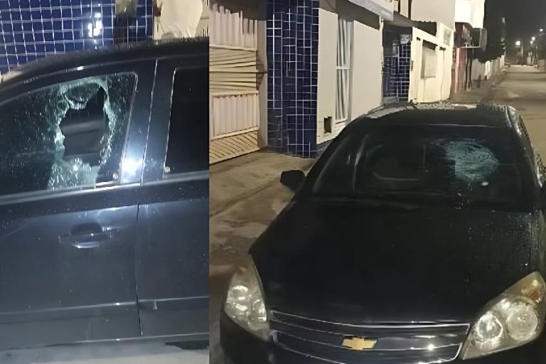 Confusão entre vizinhos termina com carro danificado em Guanambi
