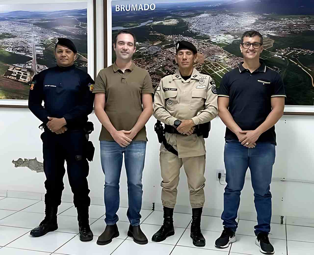 Fabrício Abrantes e Comandante da 24º BPM alinham plano para proteger Brumado com investimento em tecnologia e reforço policial