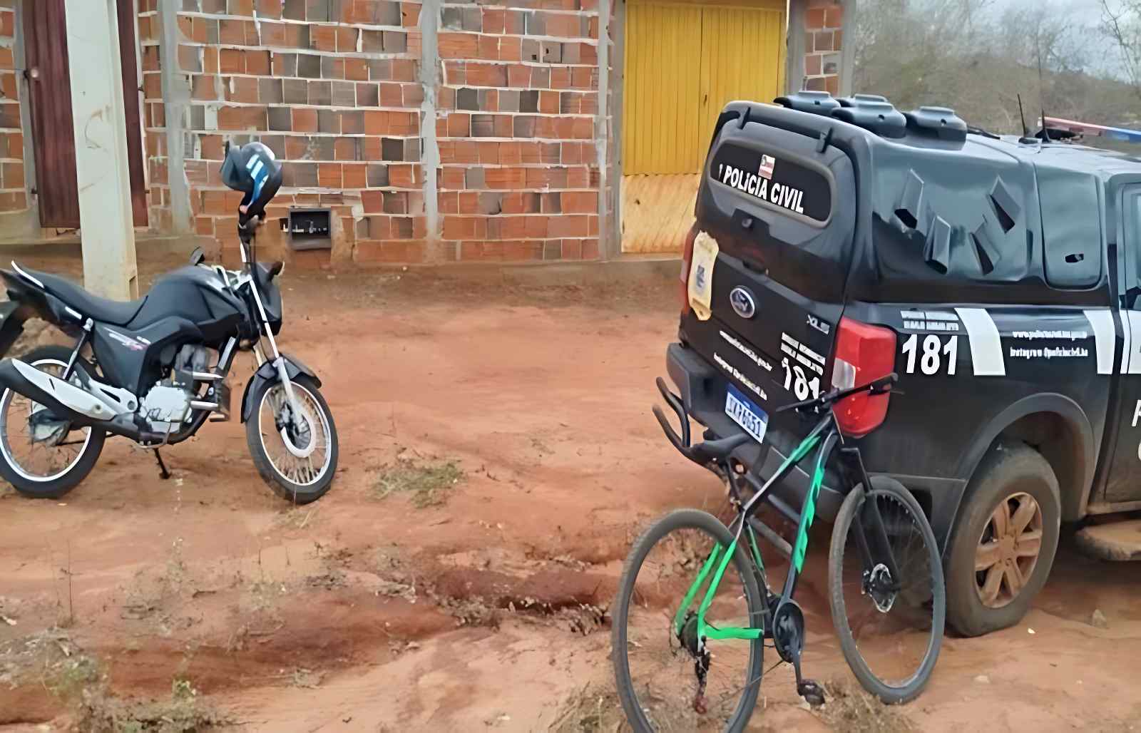 Homem que fugiu com moto durante test drive em Caetité é preso em Rio do Antônio