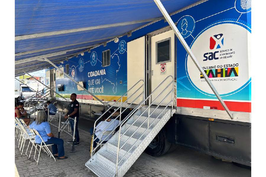 SAC Móvel leva serviços essenciais a Rio de Contas entre 26 de novembro e 1º de dezembro