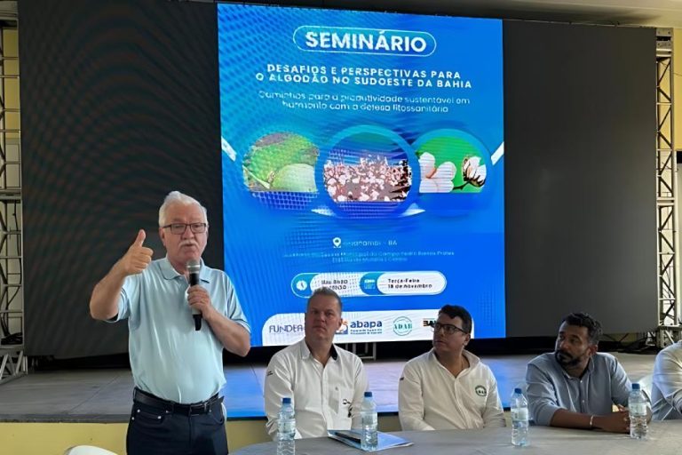 Seminário do Algodão movimenta Guanambi e reforça união entre ciência e produtores