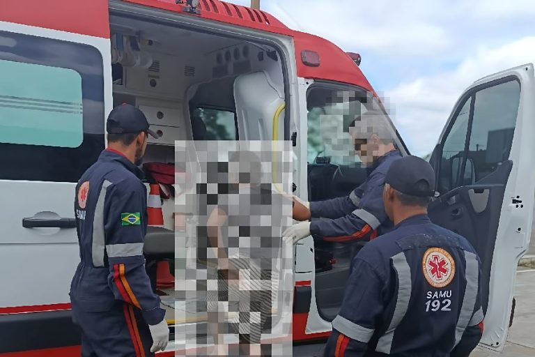 CIPRv/Brumado socorre idosa de 72 anos na BA-262, em Vitória da Conquista