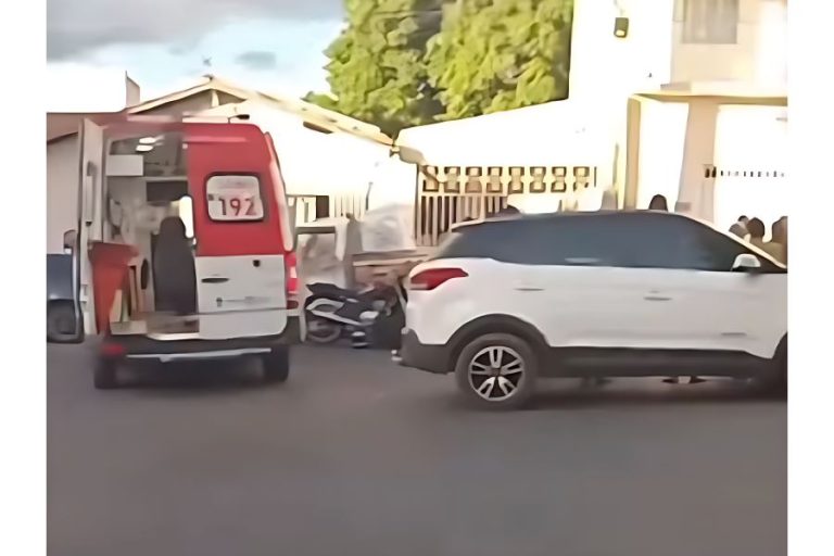 Colisão entre carro e moto fere motociclista em via movimentada de Brumado