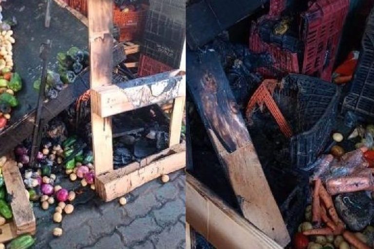 Feirante acusa rival de incendiar barraca após desentendimento em Guanambi