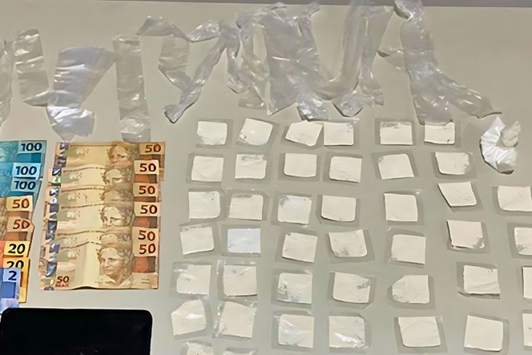 Homem é preso com cocaína durante ação da PM em Ibipitanga