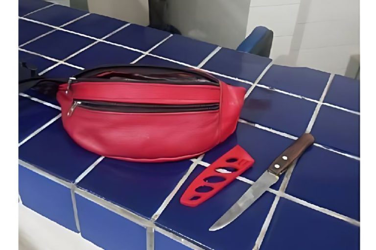 PM prende homem armado com faca após descumprir medida protetiva em Ituaçu