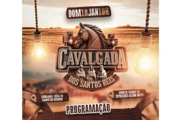 Brumado abre calendário cultural com Cavalgada dos Santos Reis e grandes shows neste domingo