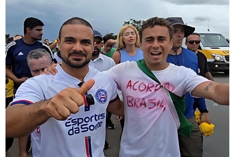 Capitão Alden se junta a Nikolas Ferreira em marcha por anistia e críticas ao Judiciário