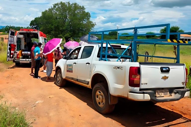 Colisão com veículo do SAAE em Macaúbas provoca morte de bebê e deixa gestante em estado grave