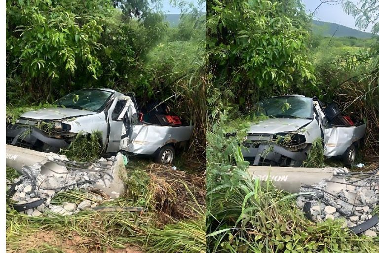 Homem fica ferido após acidente na BR-030 em Palmas de Monte Alto