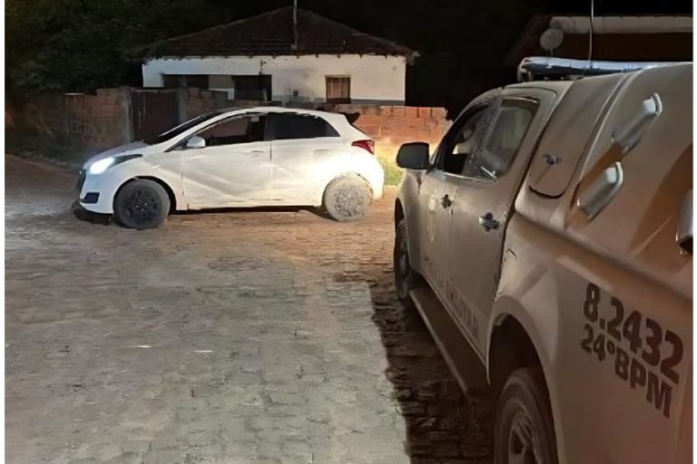 PM apreende carro com sinais de adulteração em distrito de Rio do Antônio