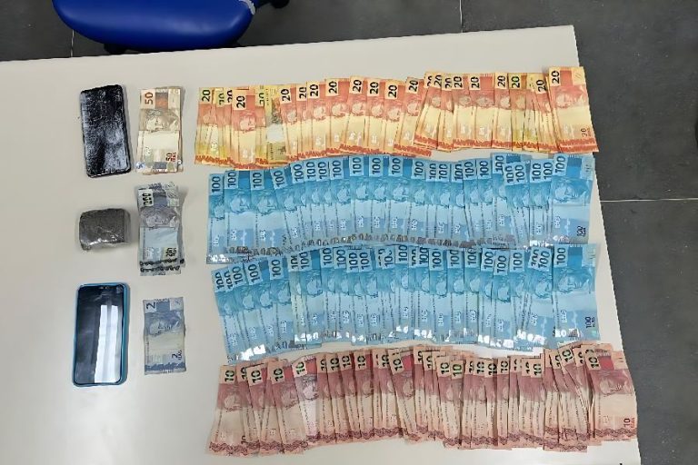 Réveillon termina com prisão por dinheiro falso e drogas em Tanque Novo