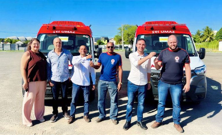 Brumado recebe novo PAC da Saúde com ambulâncias e kits de Telessaúde do Governo Federal