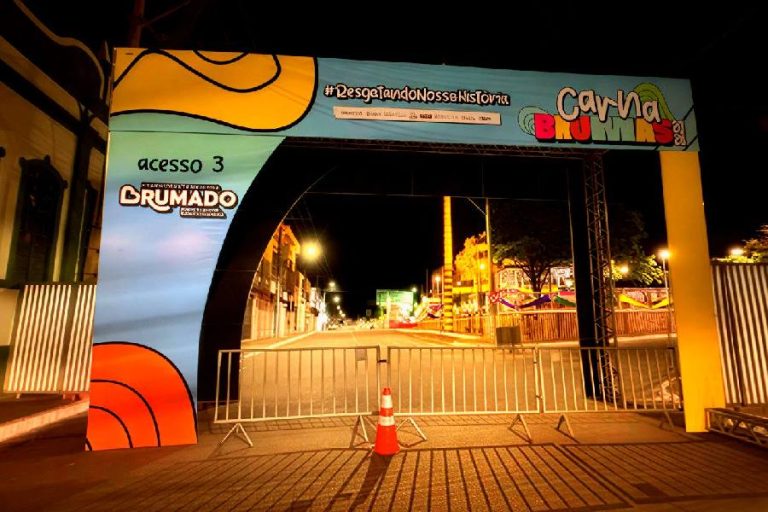 CarnaBrumas 2026 terá circuito fechado e três portais com revista para reforçar segurança