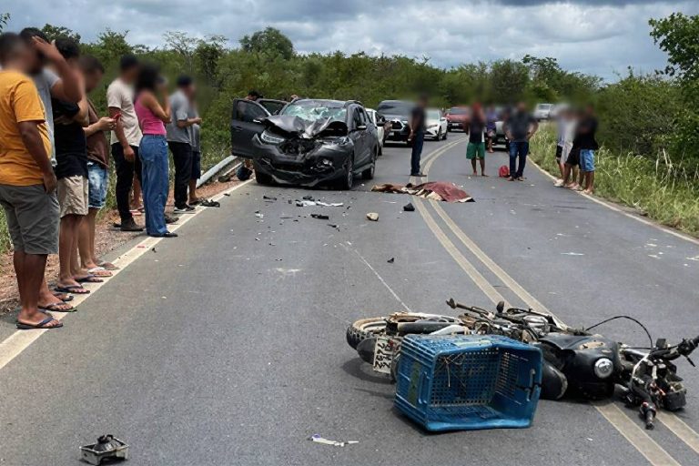 Colisão mata motociclista na Chapada Diamantina