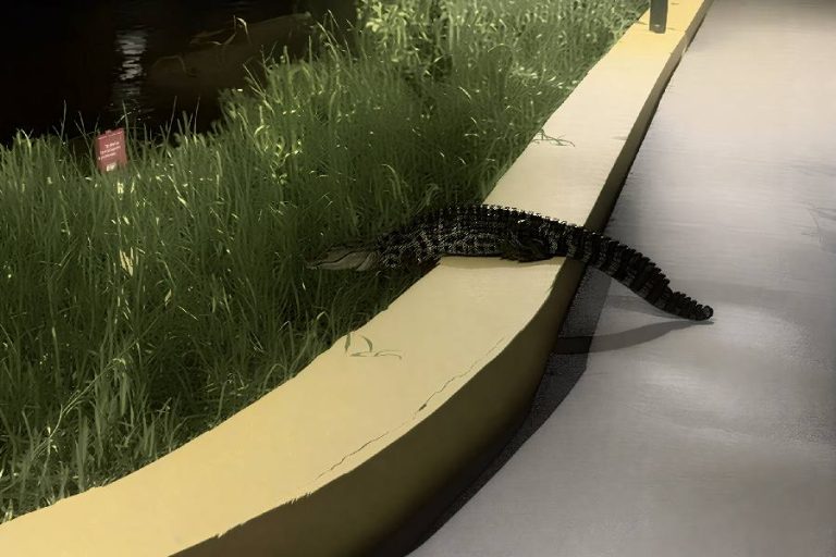 Jacaré volta ao Balneário Zinho Tanajura e reacende alerta sobre segurança