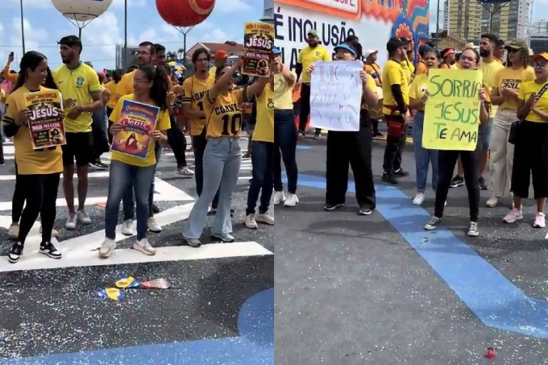 Mulher critica presença de evangelismo no Carnaval de Recife em vídeo viral