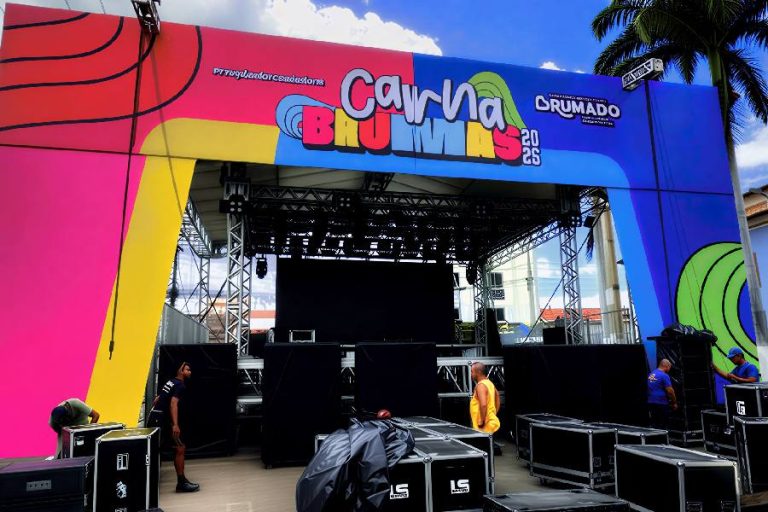 Palco do Carna Brumas 2026 é destaque e promete inovação no Carnaval de Brumado