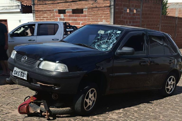 Acidente deixa três feridos no bairro São Geraldo, em Caculé