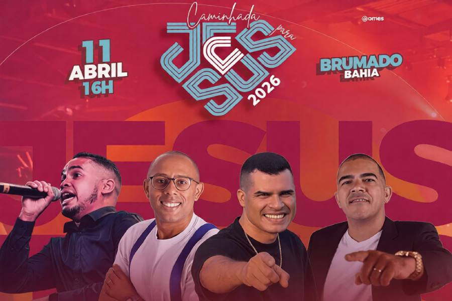 Brumado terá 3ª Caminhada Para Jesus com louvor, trio elétrico e programação para crianças