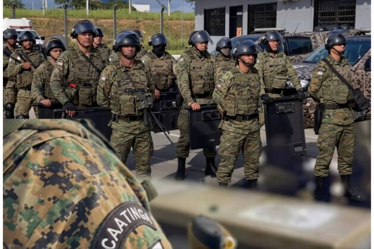 CIPE Sudoeste realiza revista estratégica em presídio de Brumado